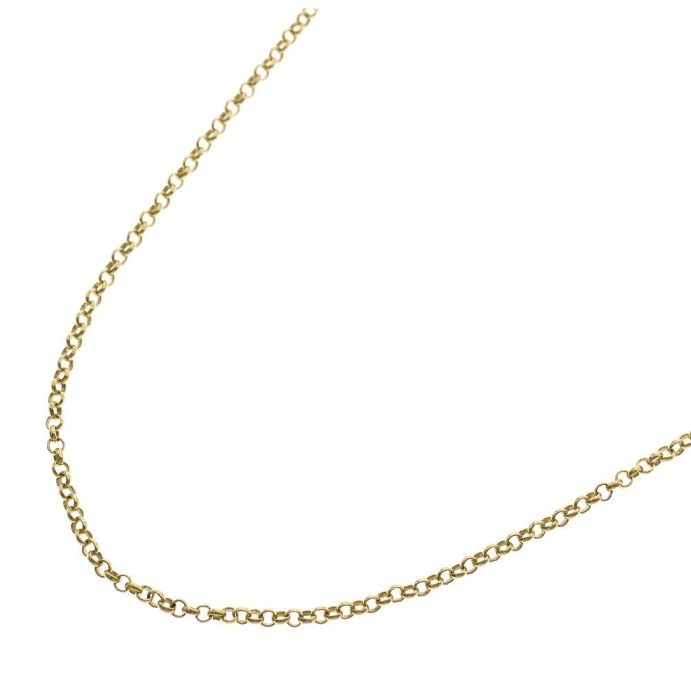 CHROME HEARTS(クロムハーツ) 22K NECKCHAIN R20 ロールチェーンネックレス 20inch ゴールド BCA011