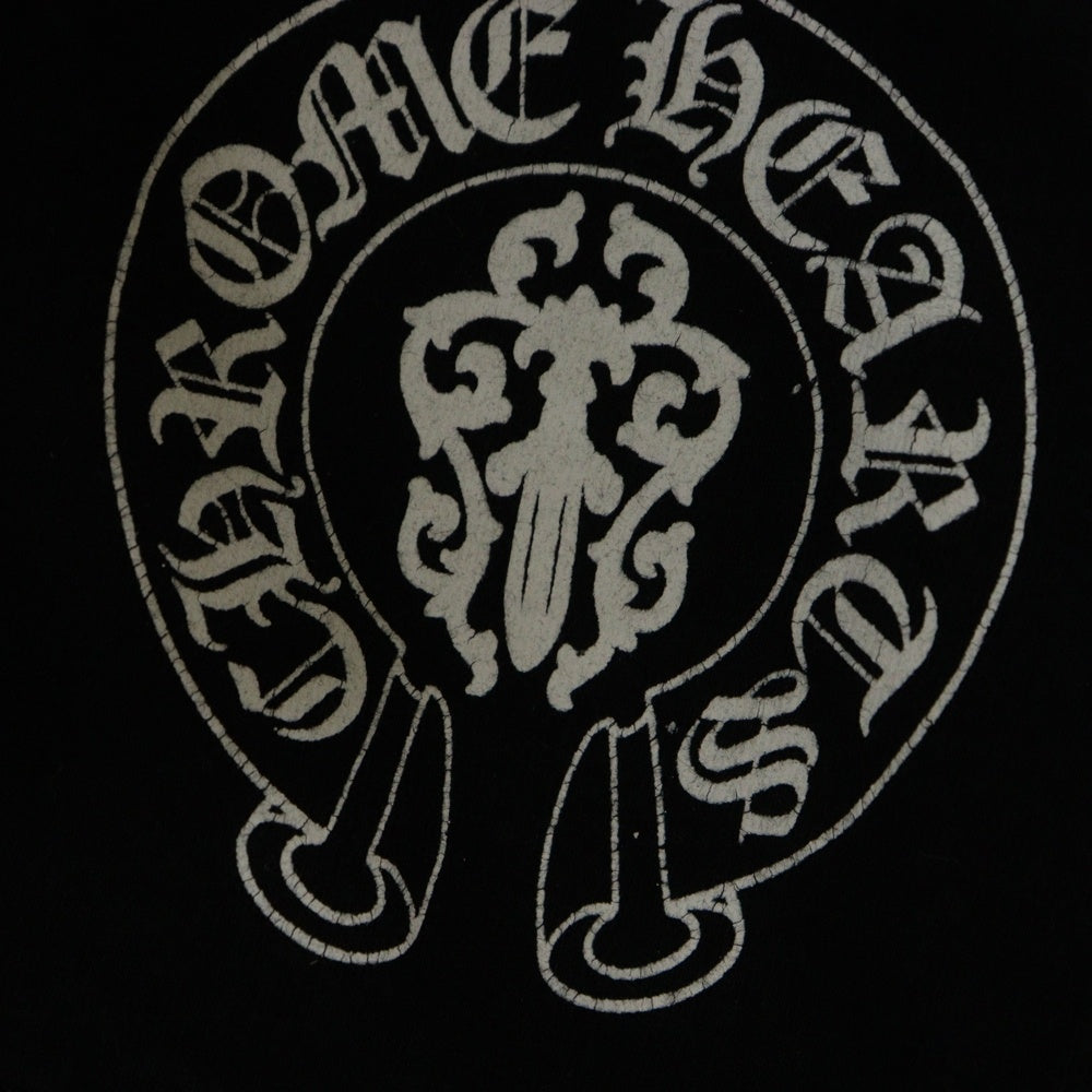 CHROME HEARTS(クロムハーツ) 3セメタリークロス アメリカンフラッグ 半袖Tシャツ カットソー ブラック