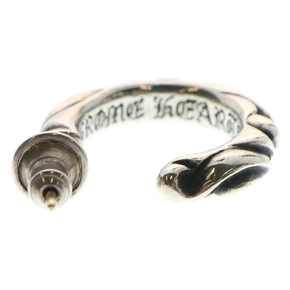 CHROME HEARTS(クロムハーツ) HOOP SCROOL スクロール フープピアス シルバー BCA102