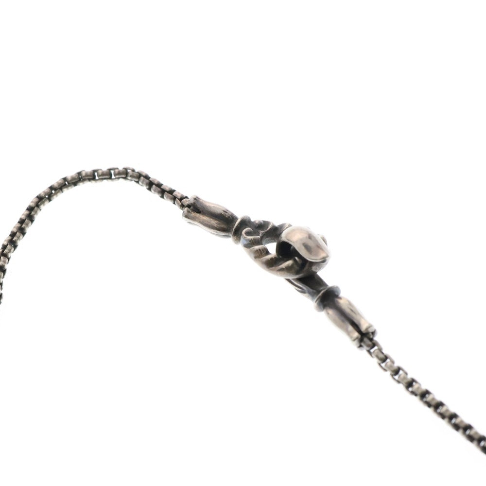 LONE ONES(ロンワンズ) MF Hook S 1.8mm BOX Chain メイティングフライト フックS 1.8mmボックスチェーンネックレス シルバー