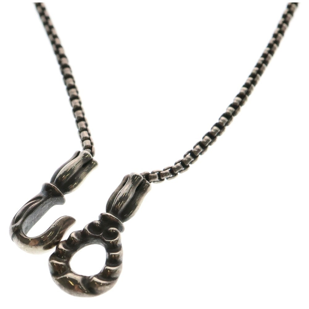 LONE ONES(ロンワンズ) MF Hook S 1.8mm BOX Chain メイティングフライト フックS 1.8mmボックスチェーンネックレス シルバー