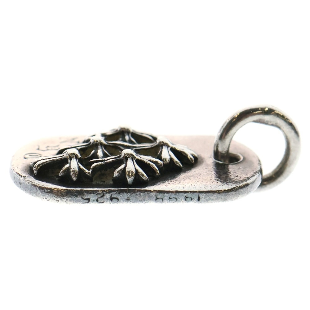 CHROME HEARTS(クロムハーツ) RAISED DOGTAG レイズドドッグタグ NYC限定チャーム ネックレストップ シルバー