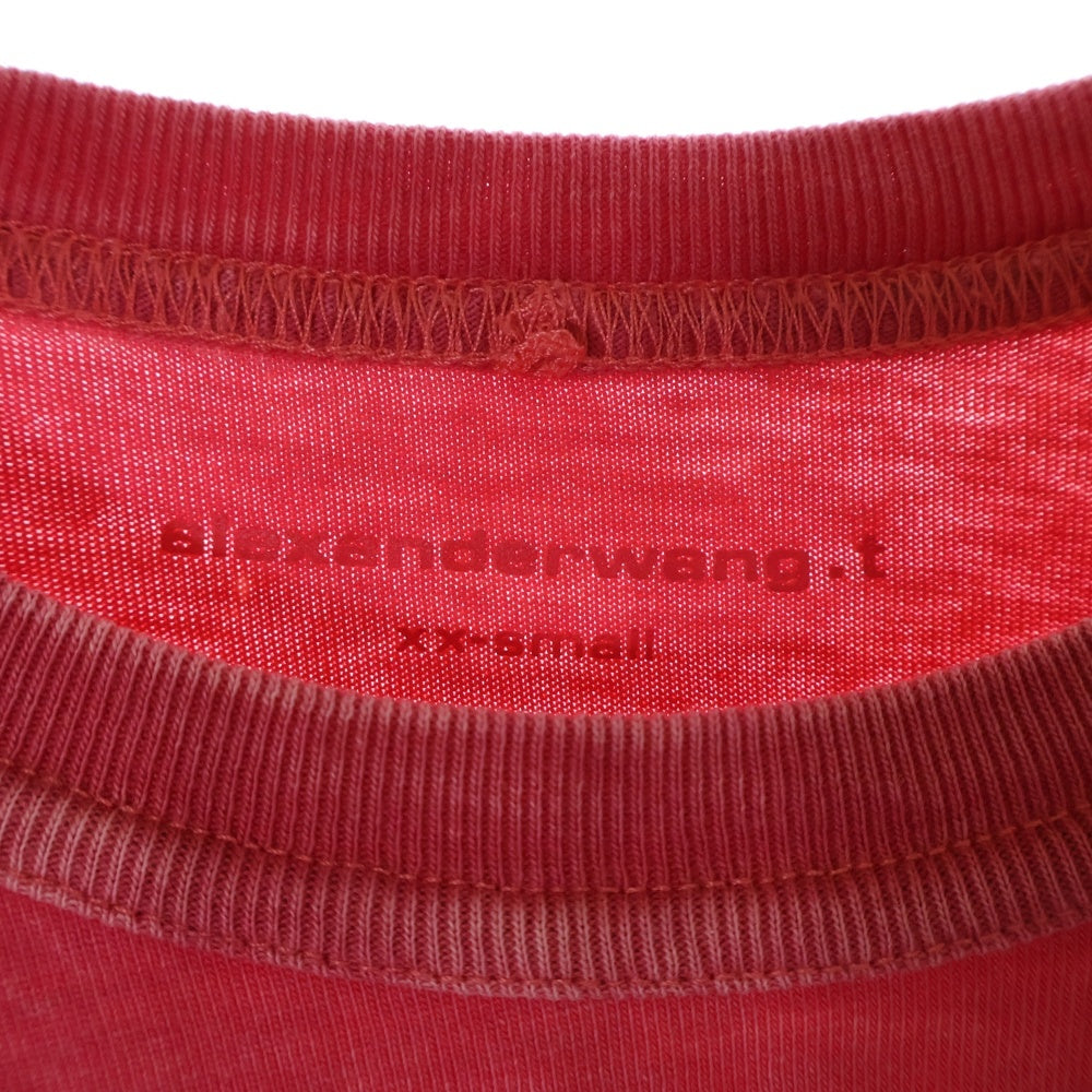 アレキサンダーワン　ピンクTシャツ ALEXANDER WANG(アレキサンダーワン) S/S T-Shirt ロゴ半袖T