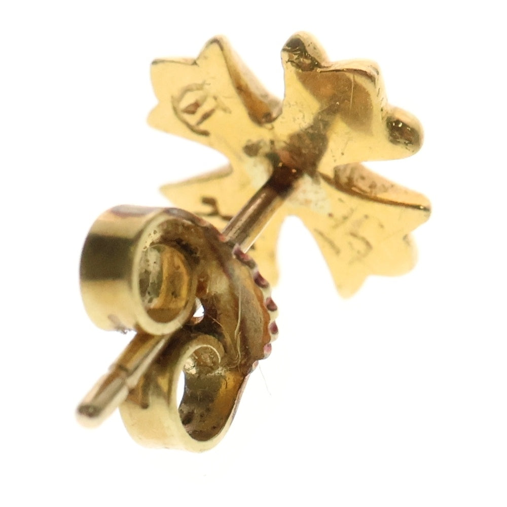 CHROME HEARTS(クロムハーツ) 22K No2 CH PLS 1DIA CHプラス スタッドピアス 1ダイヤ ゴールド BCA021