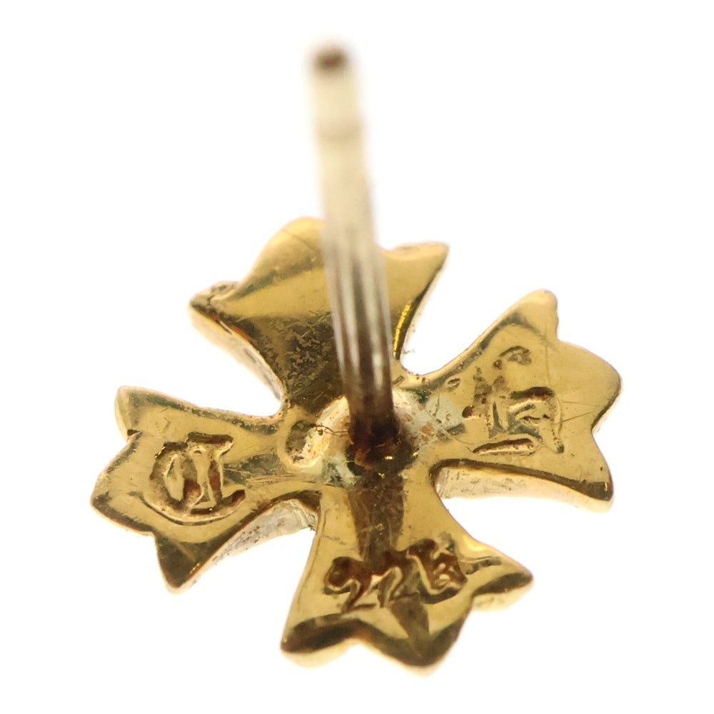 CHROME HEARTS(クロムハーツ) 22K No2 CH PLS 1DIA CHプラス スタッドピアス 1ダイヤ ゴールド BCA021