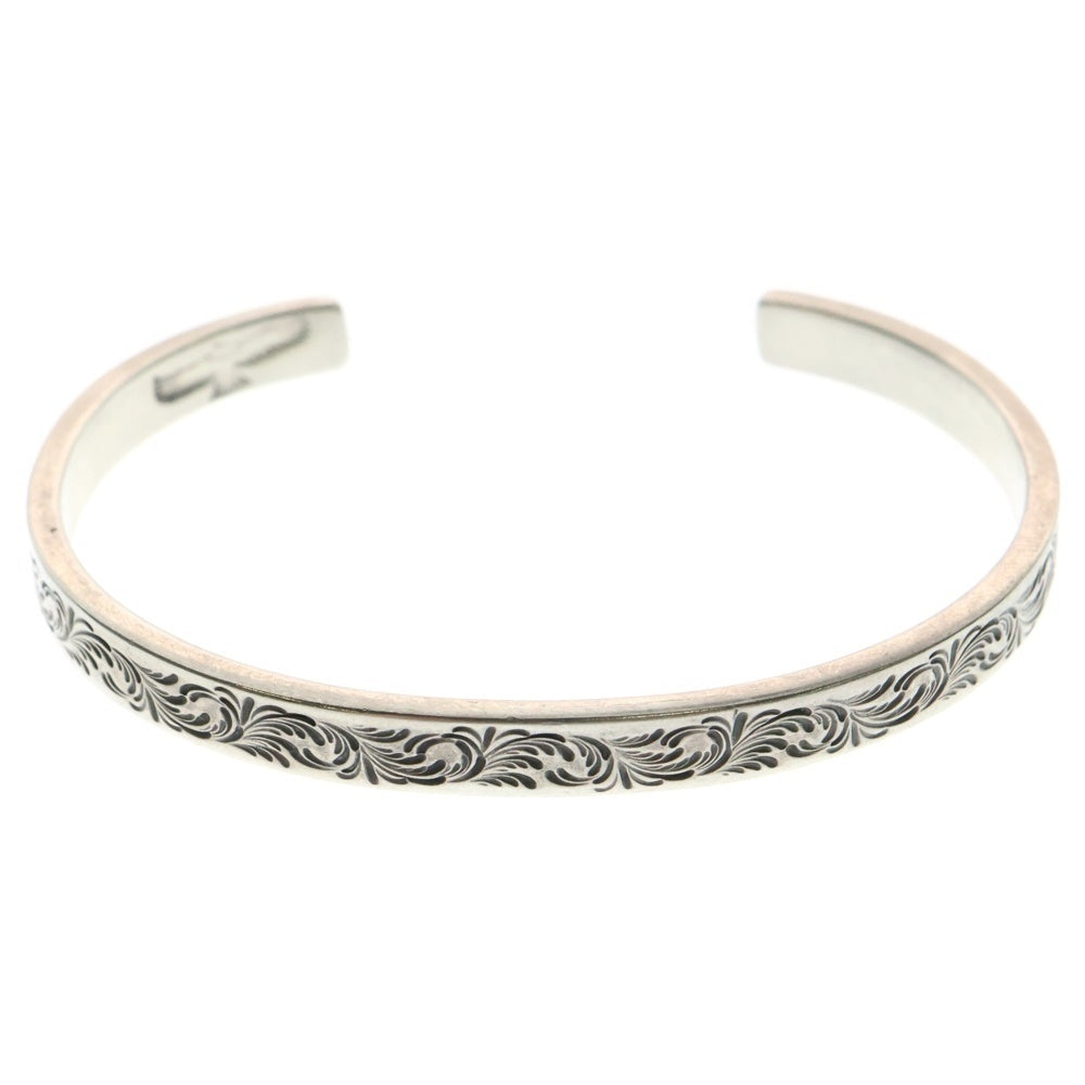 鷲見太郎(ワシミタロウ) S arabesque design 5mm bangle アラベスクバングル シルバー