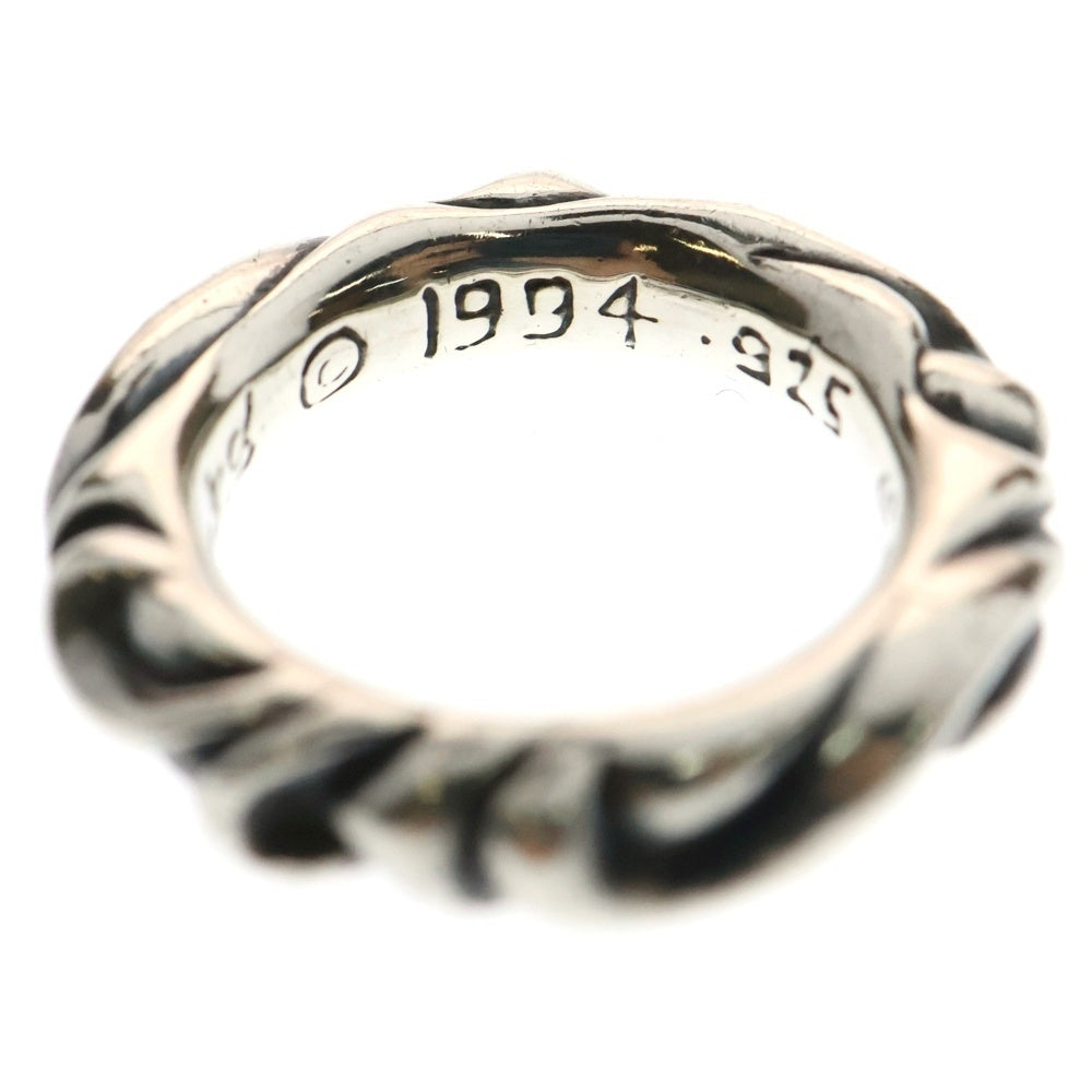 CHROME HEARTS(クロムハーツ) SCRL BAND スクロールバンド リング シルバー BCA351