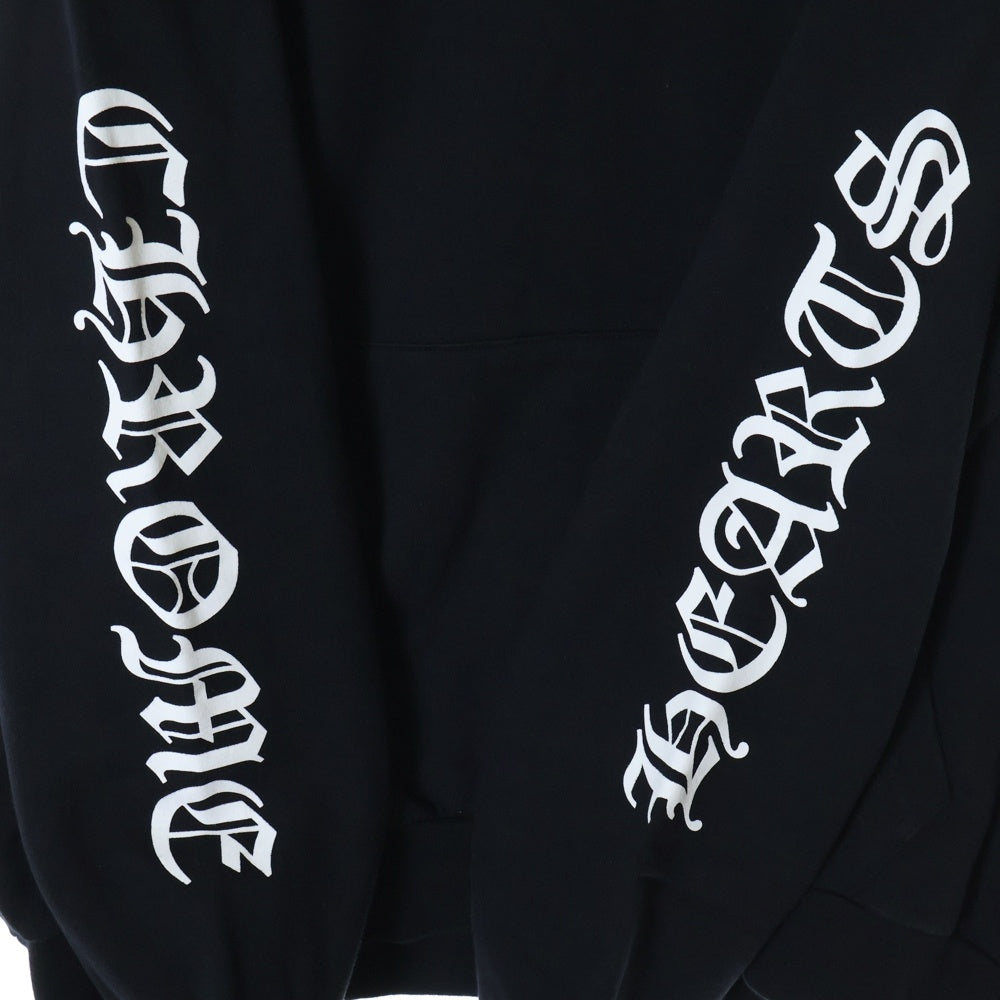 CHROME HEARTS(クロムハーツ) ×MATTY BOY Chomper Horseshoe Hoodie マッティボーイ チョンパー ホースシューフーディ プルオーバースウェットパーカー ブラック