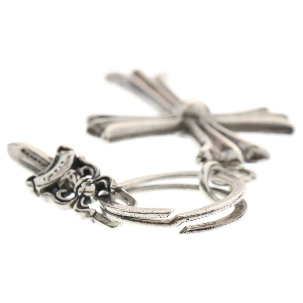 CHROME HEARTS(クロムハーツ) CH CRS LG&No5 DGGR ラージクロス#5ダガー キーリング シルバー