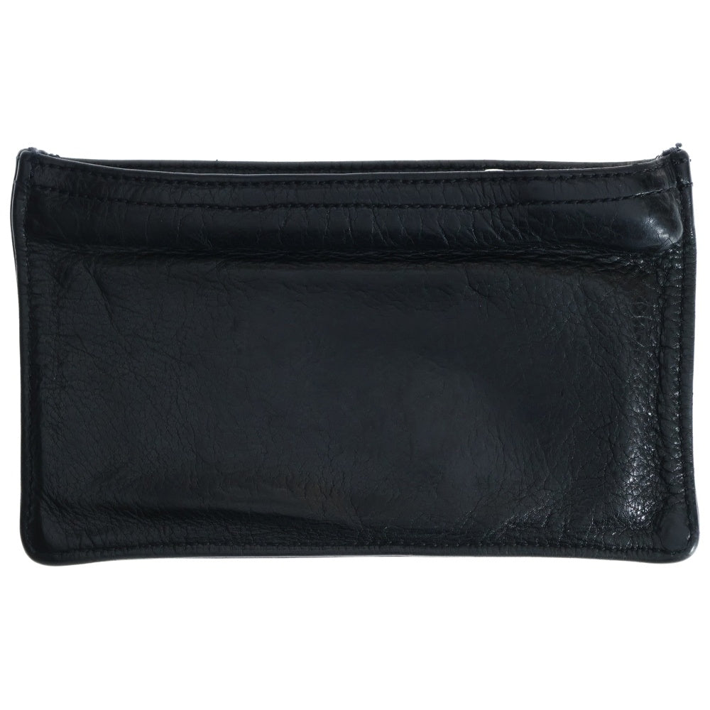CHROME HEARTS(クロムハーツ) #2 ZPR CHNG PURSE レザー ダガージップ チェンジパース コインケース ブラック