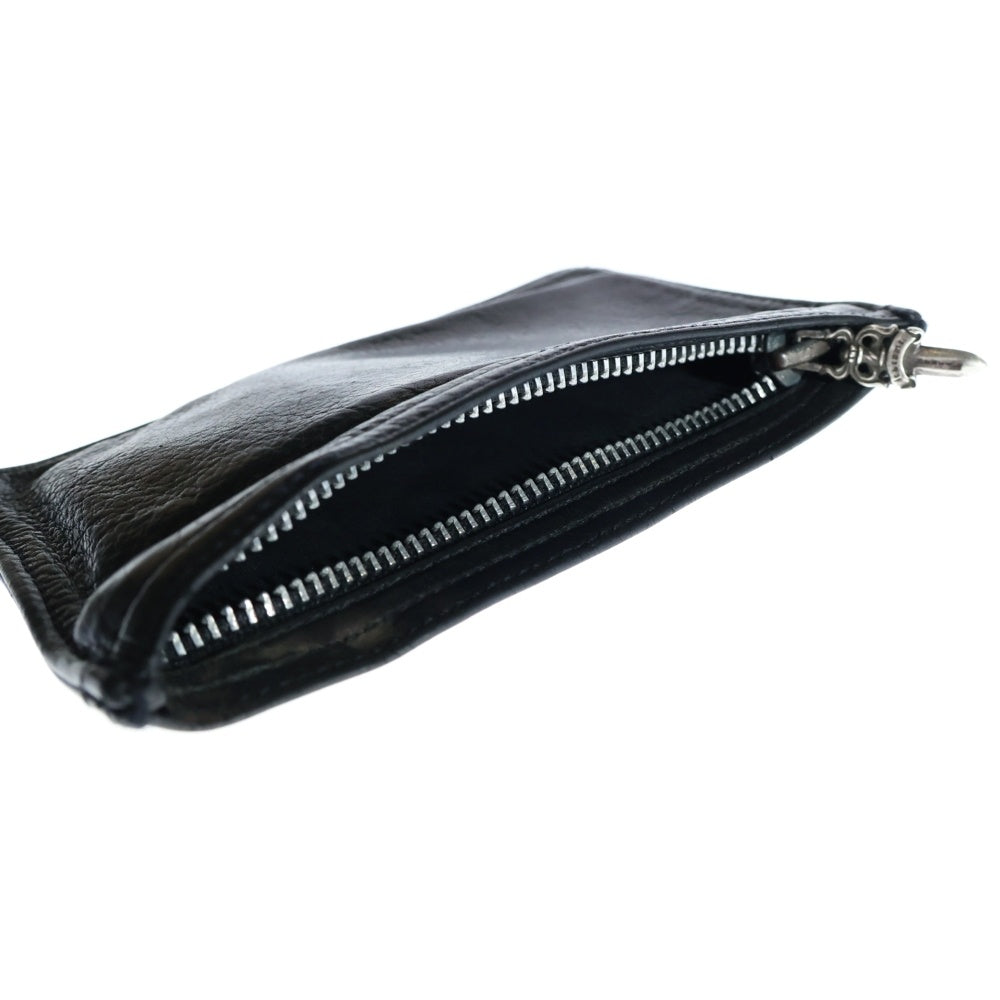CHROME HEARTS(クロムハーツ) #2 ZPR CHNG PURSE レザー ダガージップ チェンジパース コインケース ブラック