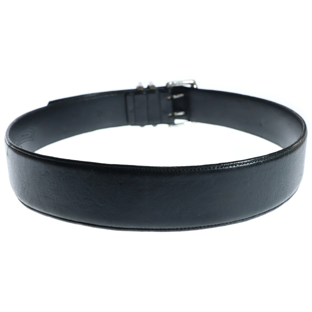CHROME HEARTS(クロムハーツ) ダブルピンローラー ベルト DOUBLE ROLLER BELT ブラック