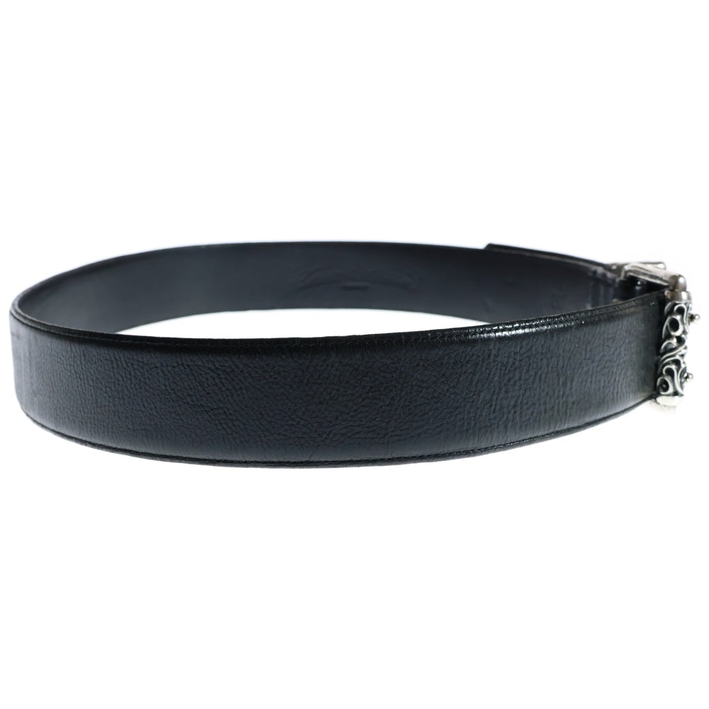 CHROME HEARTS(クロムハーツ) ダブルピンローラー ベルト DOUBLE ROLLER BELT ブラック