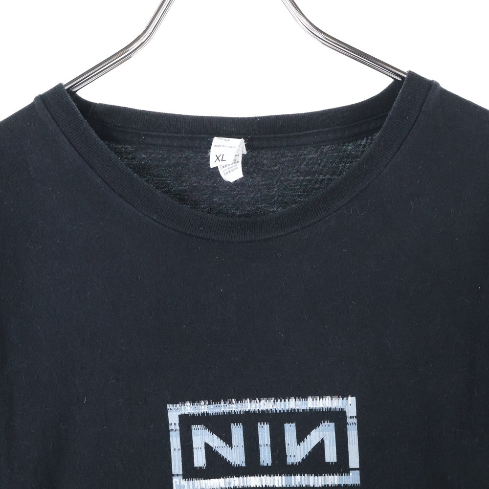 VINTAGE(ヴィンテージ) 00S NINE INCH NAILS WITH TEETH TEE フロントプリント 半袖Tシャツ ブラック