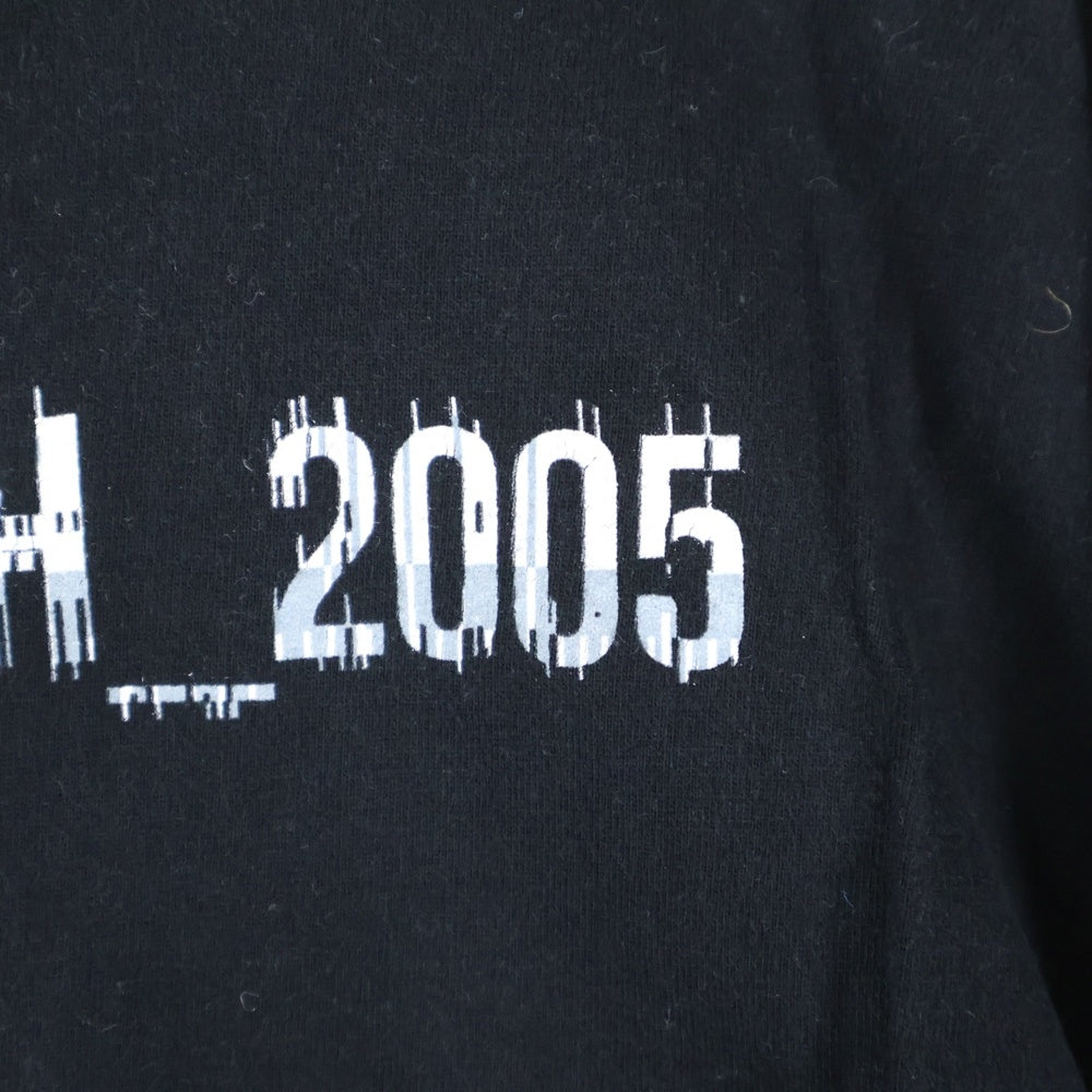 VINTAGE(ヴィンテージ) 00S NINE INCH NAILS WITH TEETH TEE フロントプリント 半袖Tシャツ ブラック