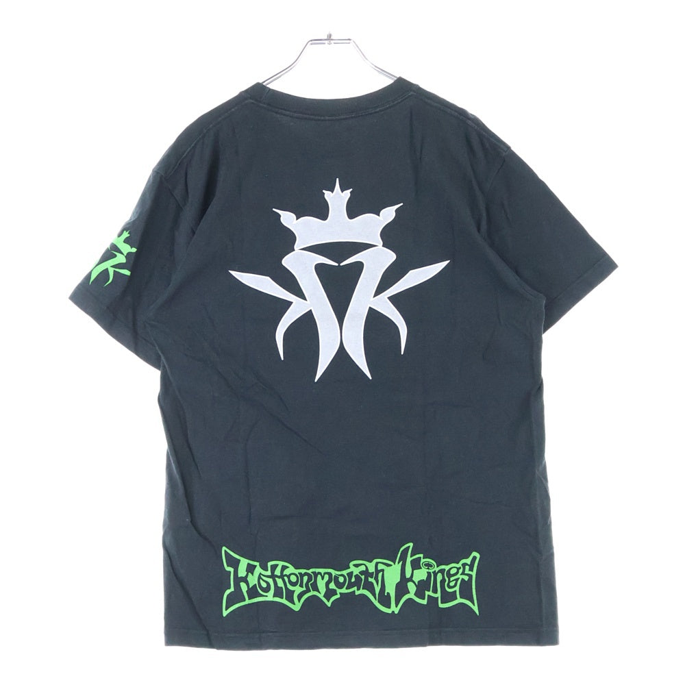 VINTAGE(ヴィンテージ) 00S Kottonmouth Kings TEE フロントプリント 半袖Tシャツ ブラック