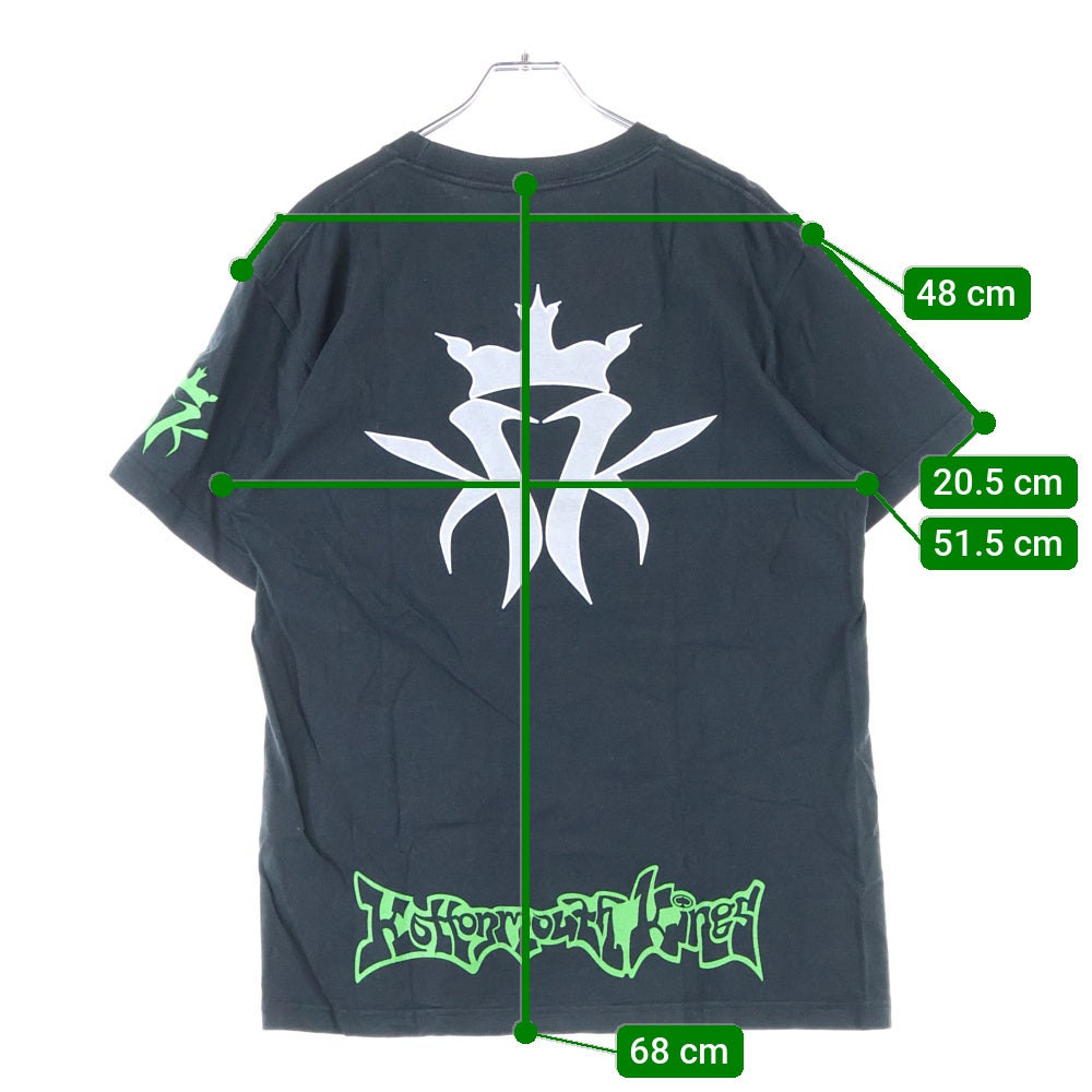 VINTAGE(ヴィンテージ) 00S Kottonmouth Kings TEE フロントプリント 半袖Tシャツ ブラック