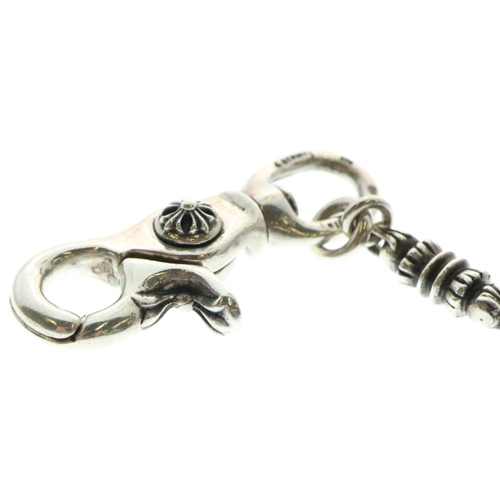 CHROME HEARTS(クロムハーツ) BARREL LONG-T 1クリップロングバレルリンク シルバーウォレットチェーン