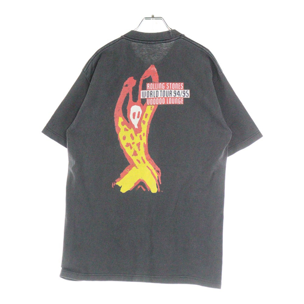 VINTAGE(ヴィンテージ) 90s VINTAGE ROLLING STONES 1994 VOODOO LOUNGE WORLD TOUR ローリングストーンズ ヴードゥー ラウンジ ワールドツアー クルーネック 半袖Tシャツ