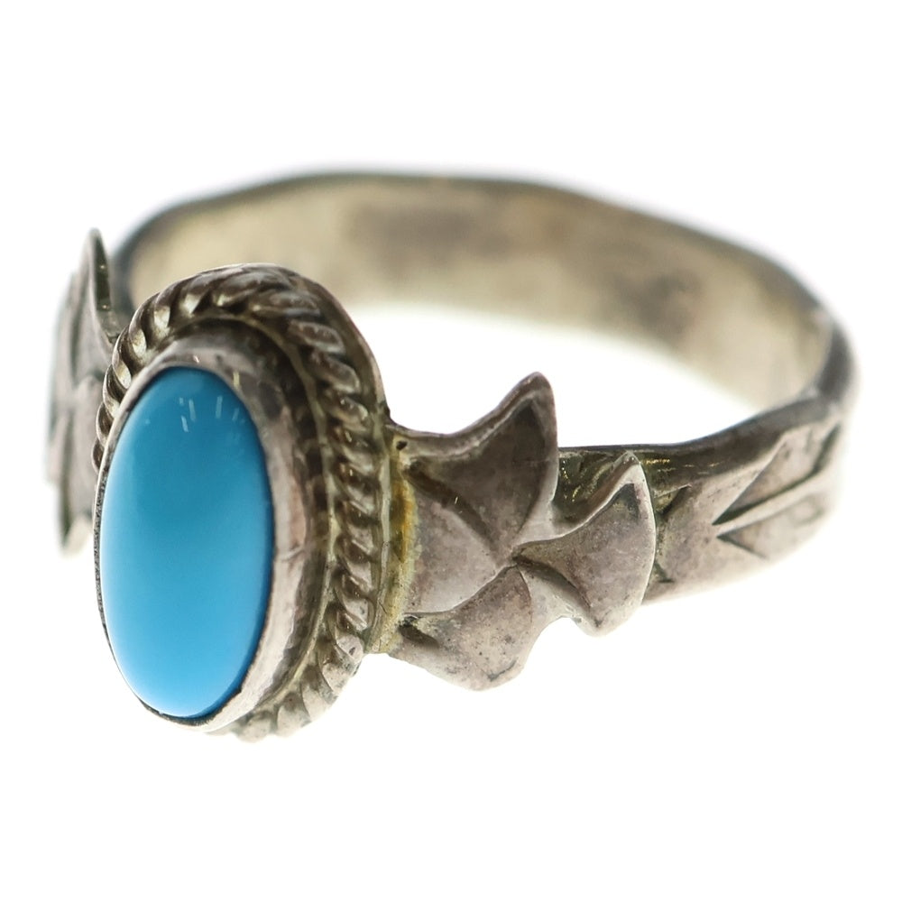 INDIAN JEWELRY(インディアンジュエリー) RB刻印 ターコイズ リング シルバー