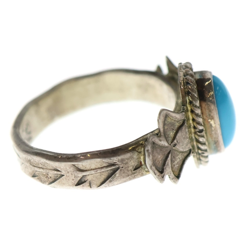 INDIAN JEWELRY(インディアンジュエリー) RB刻印 ターコイズ リング シルバー