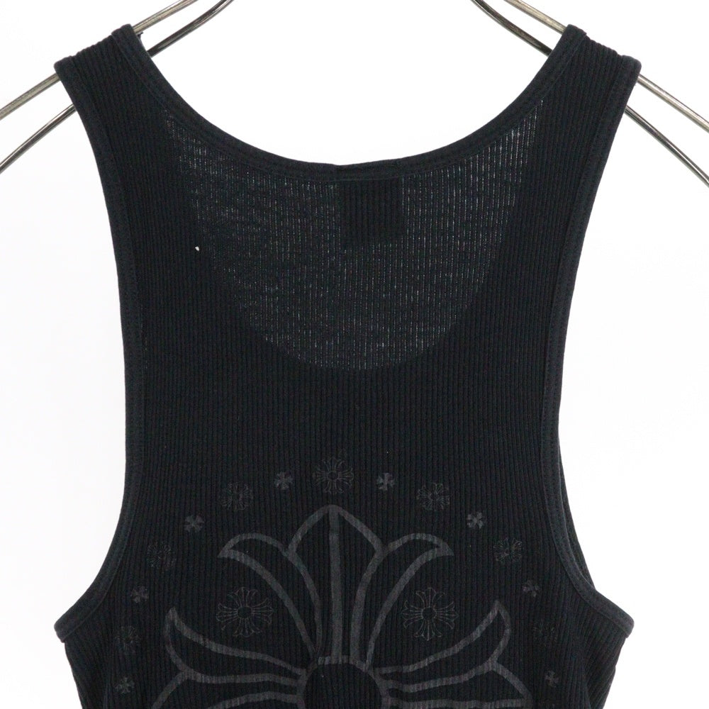 CHROME HEARTS(クロムハーツ) TANK TOP CHプラス サークルロゴ バックプリント ブラック