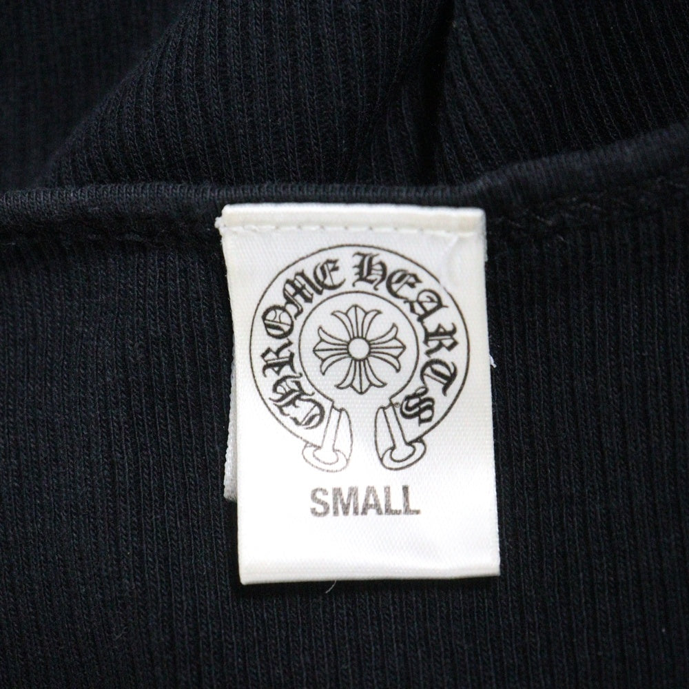 CHROME HEARTS(クロムハーツ) TANK TOP CHプラス サークルロゴ バックプリント ブラック