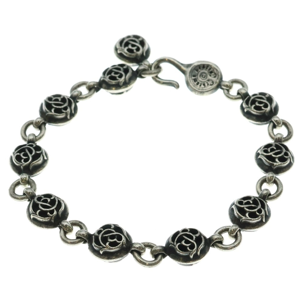 CHROME HEARTS(クロムハーツ) NO2 BALL #2フローラルボール ブレスレット シルバー