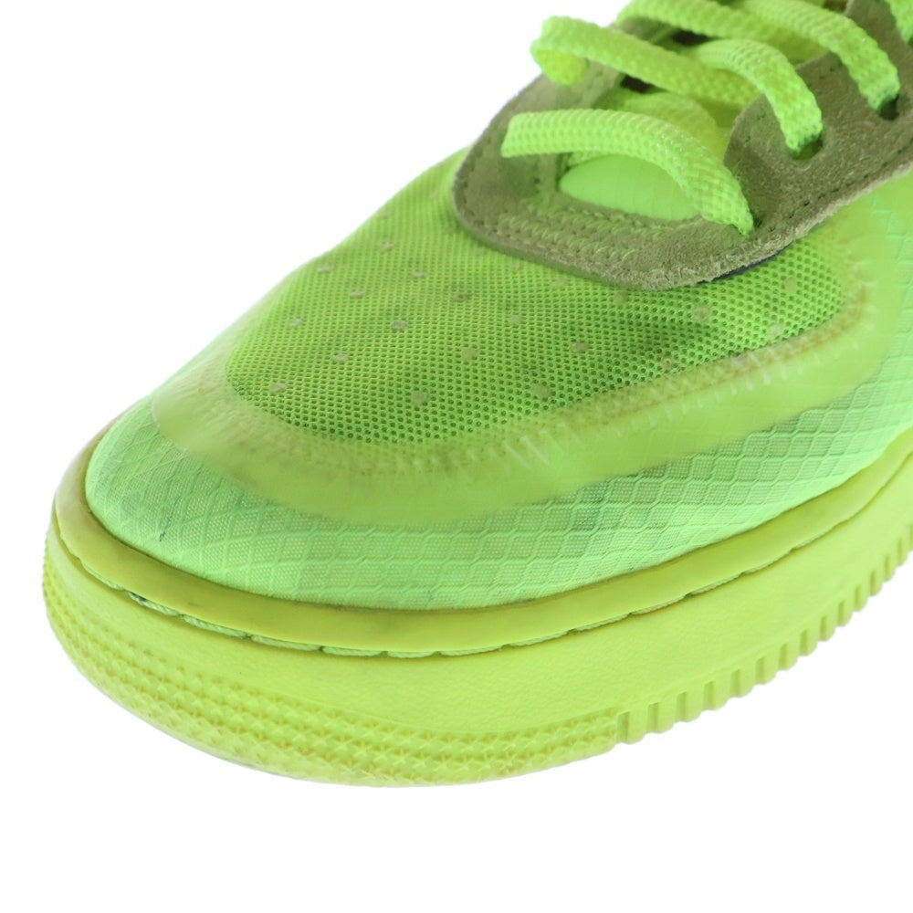 NIKE(ナイキ) ×OFF-WHITE THE 10 AIR FORCE 1 LOW VOLT AO4606-700 オフホワイト エアフォース1 ローカットスニーカー ボルト US8.5/26.5cm イエロー