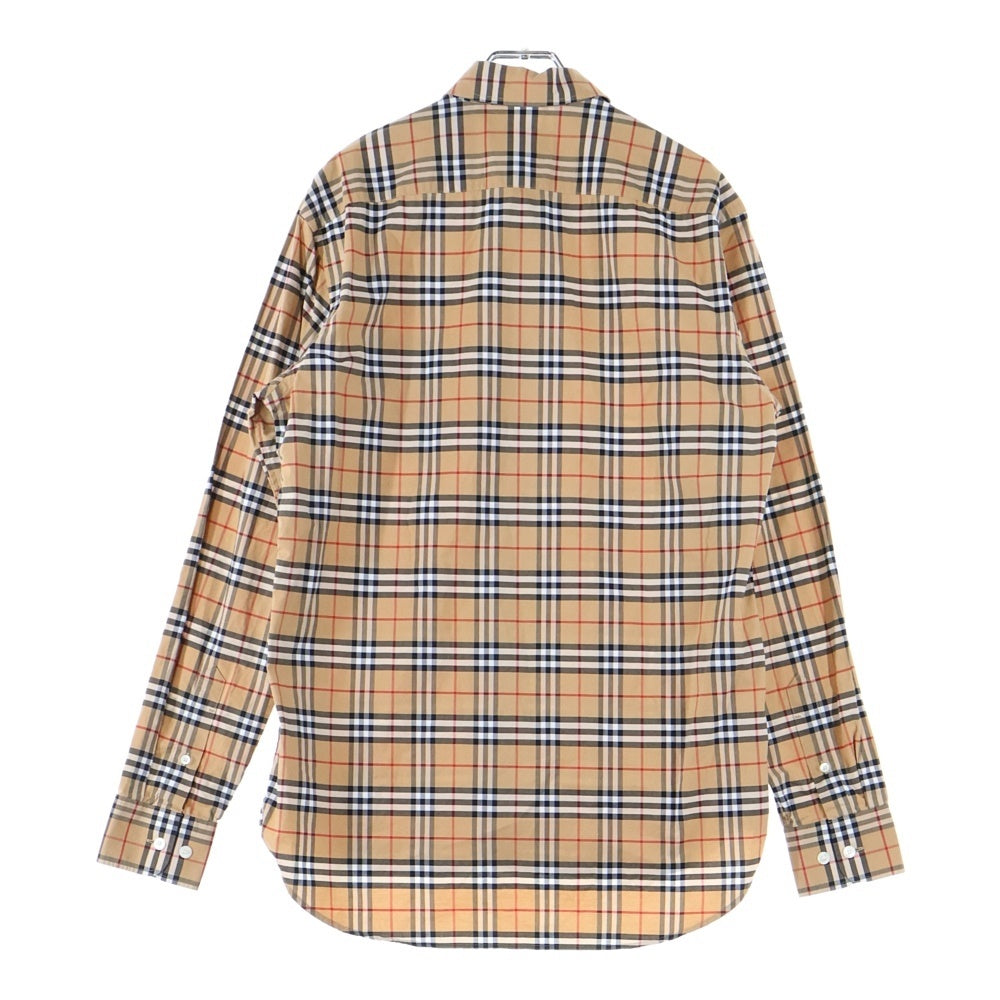 BURBERRY(バーバリー) ノバチェック 総柄 長袖シャツ ブラウン 8004832