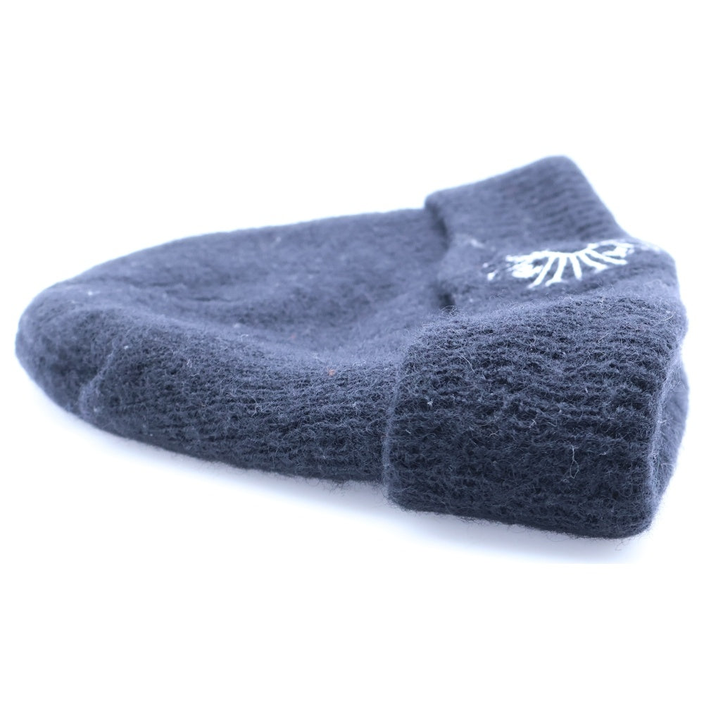 CHROME HEARTS(クロムハーツ) WOOL WATCH CAP CHプラス刺繍ウールビーニー ニット帽 ニットキャップ ブラック