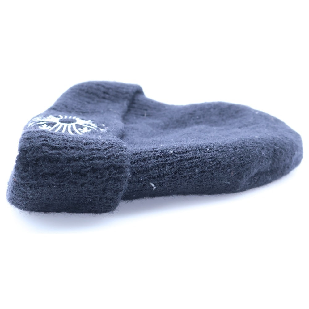 CHROME HEARTS(クロムハーツ) WOOL WATCH CAP CHプラス刺繍ウールビーニー ニット帽 ニットキャップ ブラック