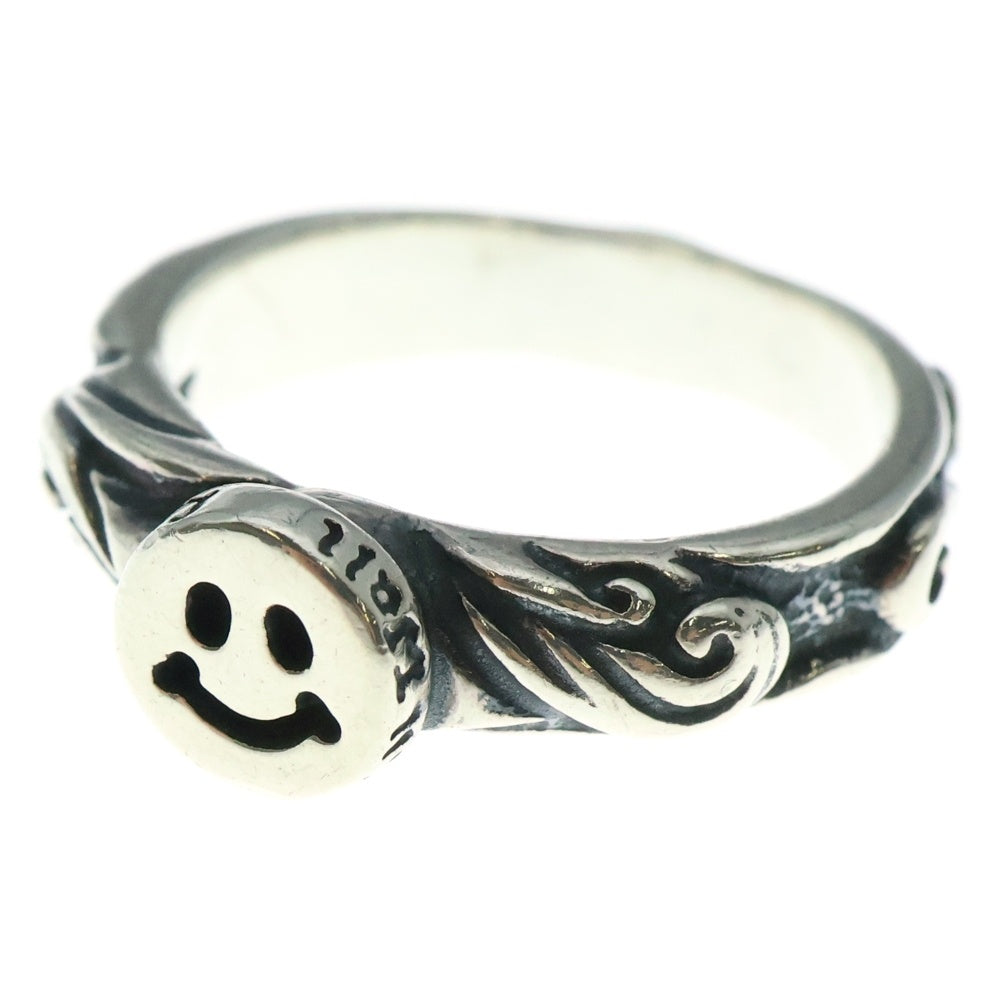 Bill Wall Leather/BWL(ビルウォールレザー) Happy Face ハッピーフェイス リング シルバー