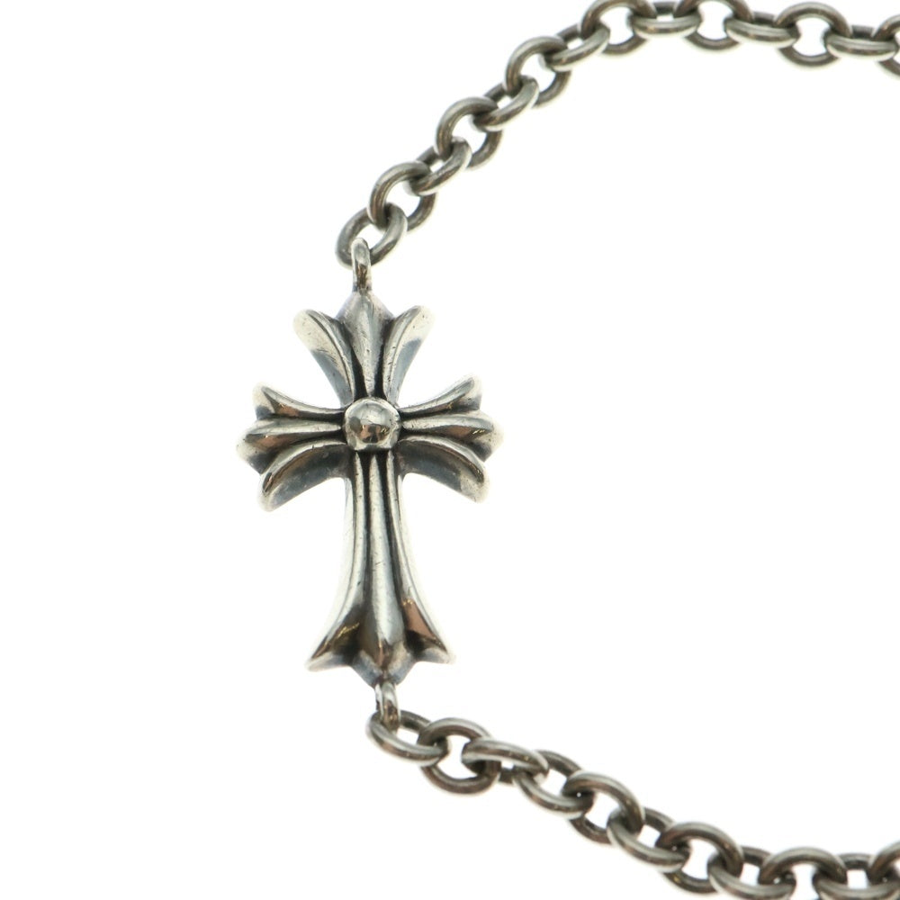 CHROME HEARTS(クロムハーツ) CHN TNY CH CRS タイニーCHクロスチェーン ブレスレット シルバー BCA136