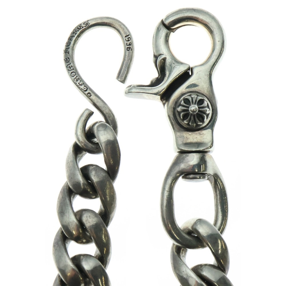 CHROME HEARTS(クロムハーツ) CLASSIC SHORT-S/ 1クリップショートクラシック ウォレットチェーン シルバー BCA067