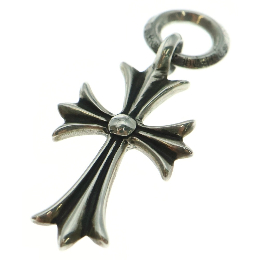 CHROME HEARTS(クロムハーツ) TINY CH CROSS タイニーCHクロス チャーム ネックレストップ シルバー BCA382
