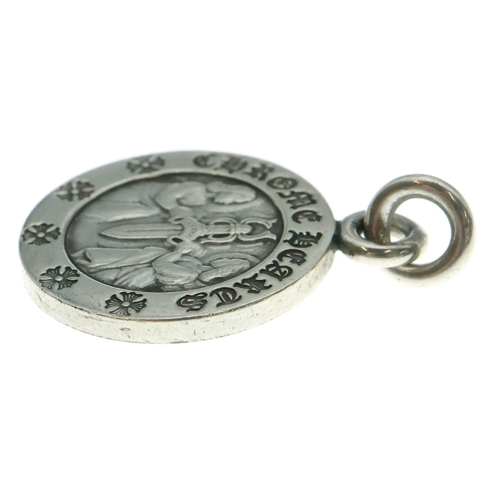 CHROME HEARTS(クロムハーツ) CHRM ANGL MDL V2 エンジェルメダルチャーム ペンダントトップ シルバーBCA229