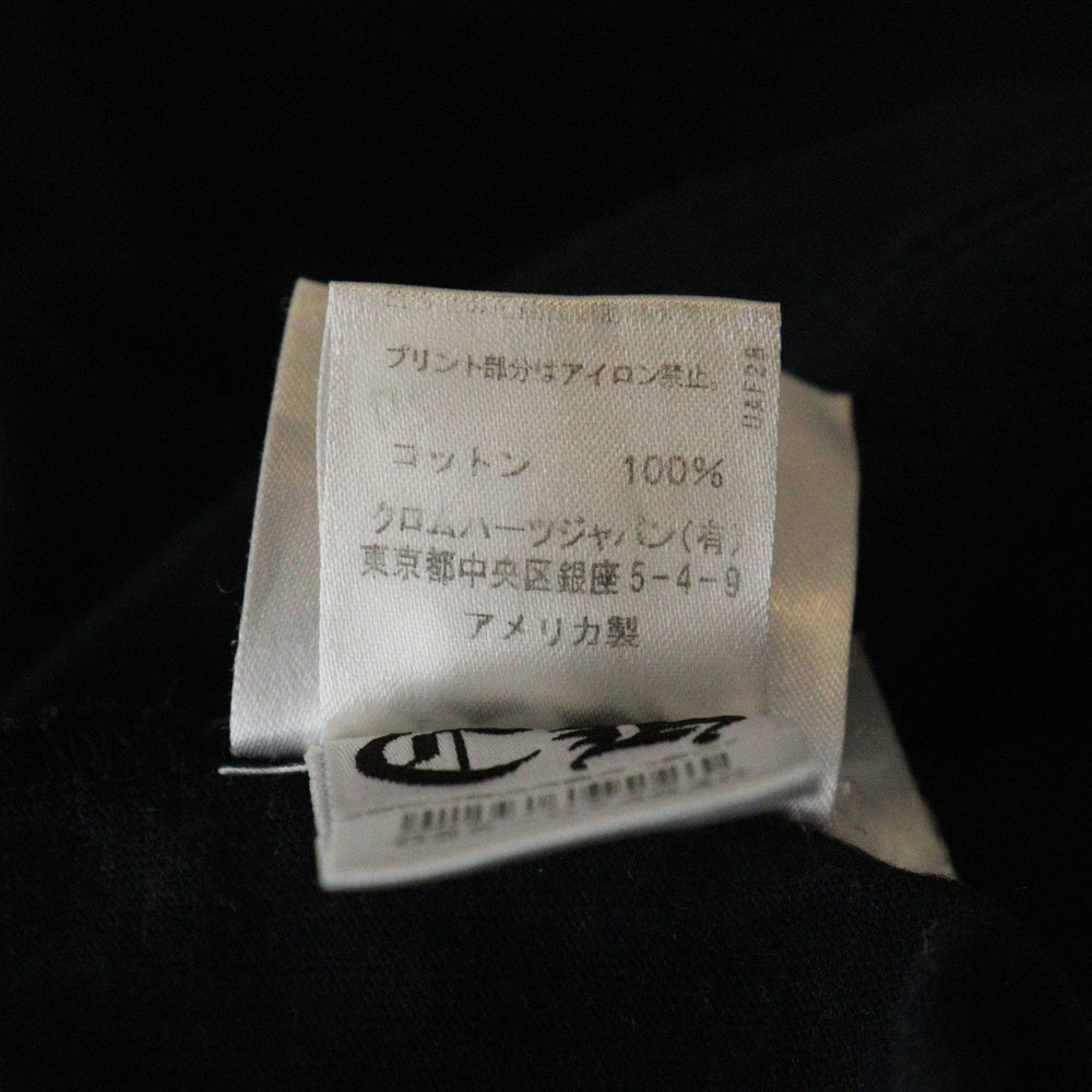 CHROME HEARTS(クロムハーツ) CH T-SHRT 1 Tバーバックホースシュープリント Tシャツ 半袖カットソー