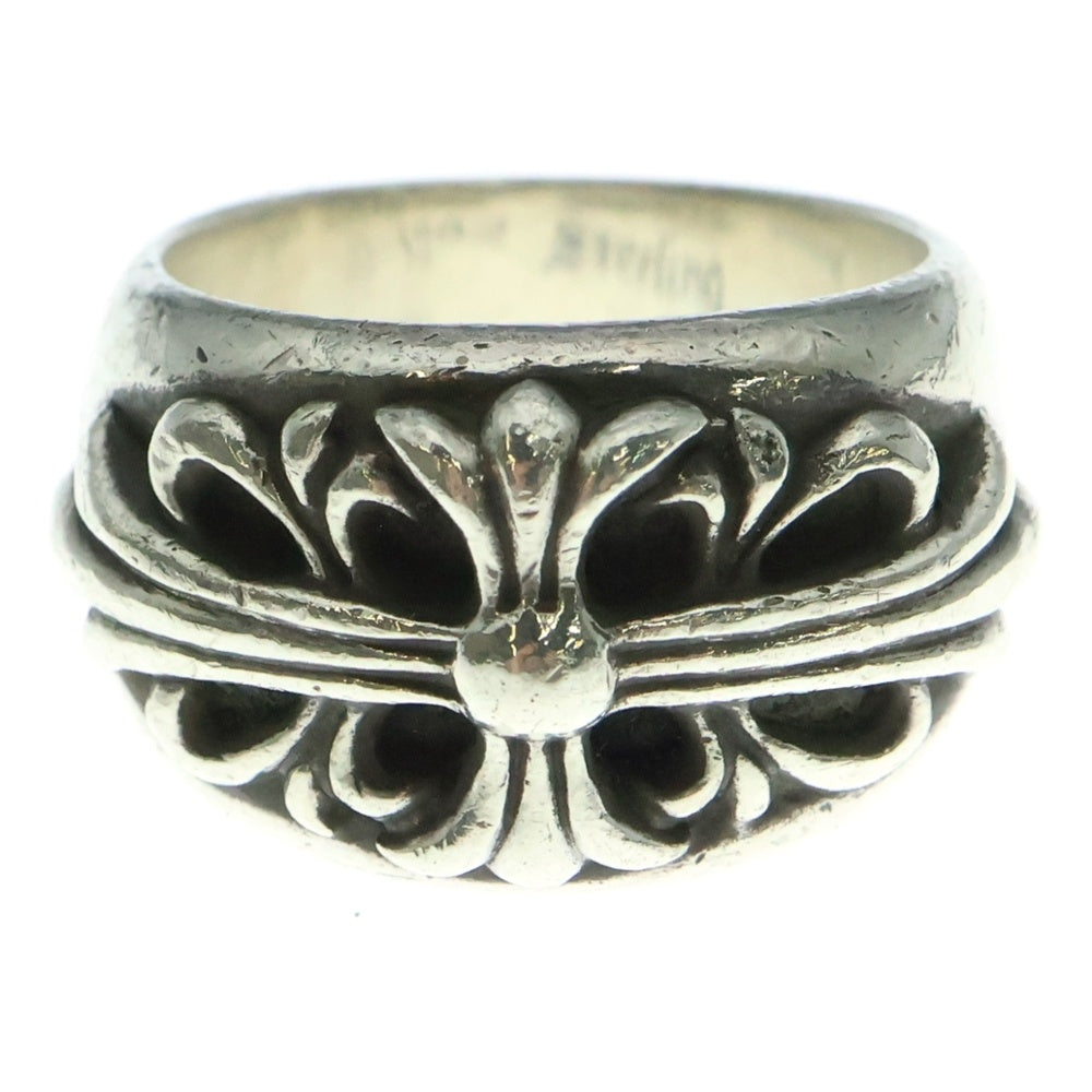 CHROME HEARTS(クロムハーツ) FLRL CRS フローラルクロス リング シルバー BCA346