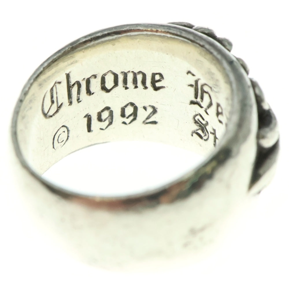 CHROME HEARTS(クロムハーツ) FLRL CRS フローラルクロス リング シルバー BCA346