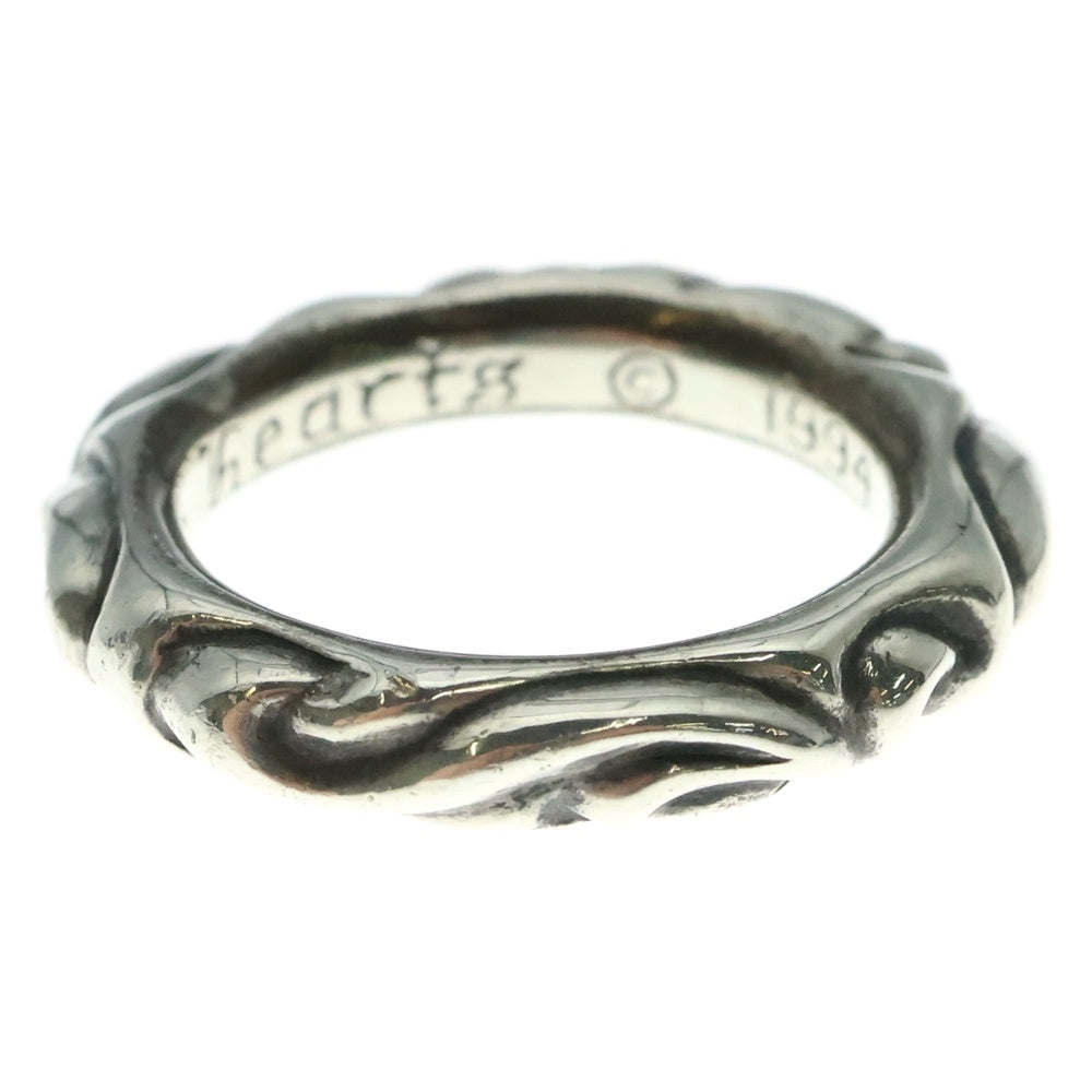 CHROME HEARTS(クロムハーツ) SCRL BAND スクロールバンド リング シルバー BCA351