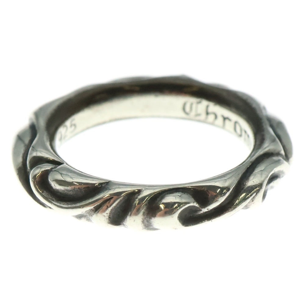 CHROME HEARTS(クロムハーツ) SCRL BAND スクロールバンド リング シルバー BCA351