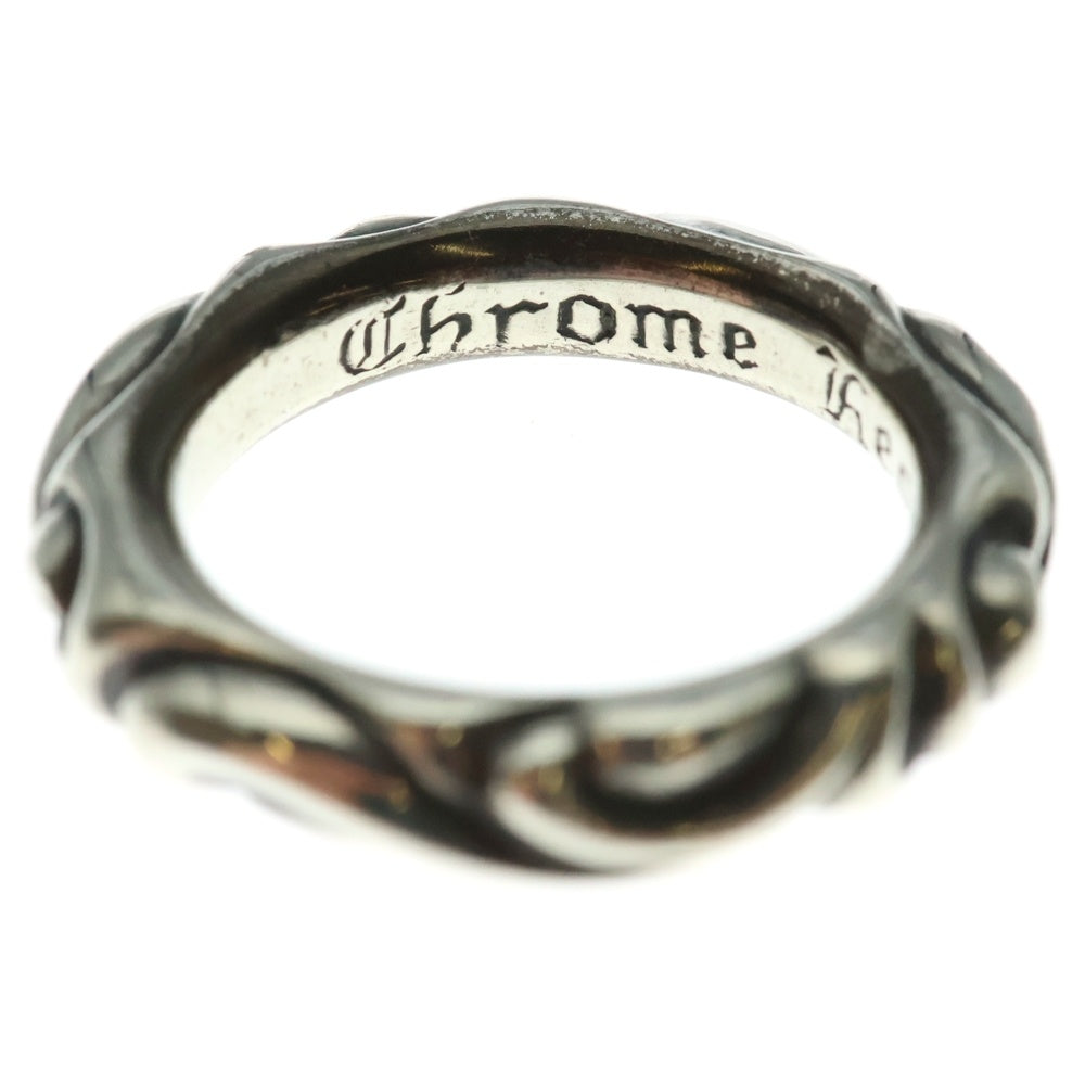 CHROME HEARTS(クロムハーツ) SCRL BAND スクロールバンド リング シルバー BCA351