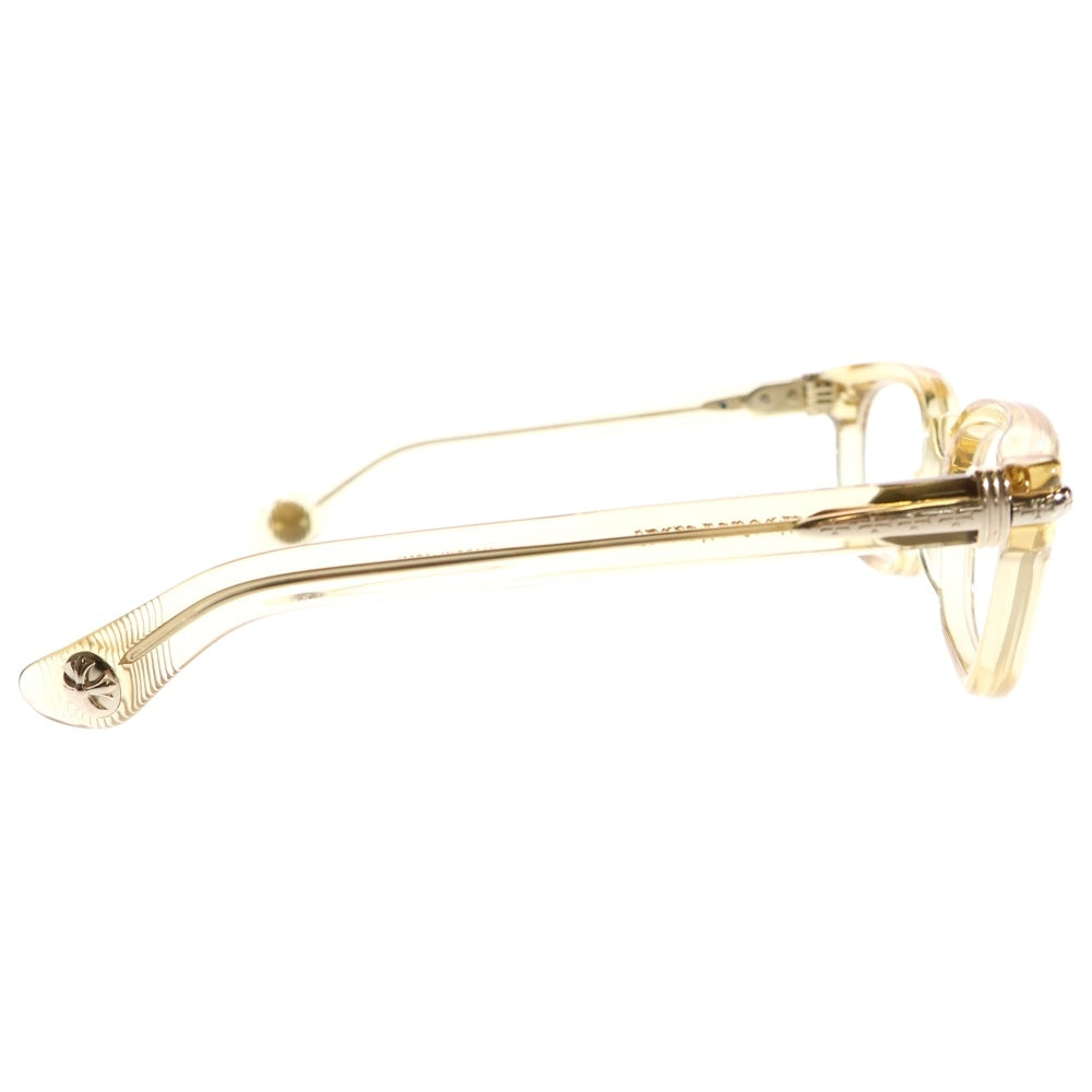 CHROME HEARTS(クロムハーツ) DRIPPIN クロスモチーフテンプル ウェリントンフレーム サングラス ゴールド