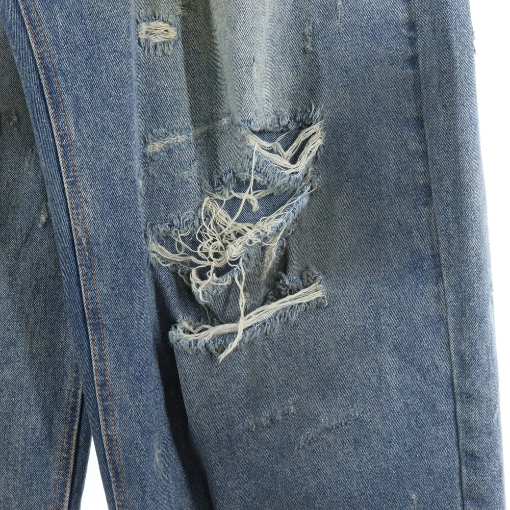 FR(13)NDS(フレンズ) 23AW HDKダメージ ワイド デニムパンツ インディゴ 23A-PTL071-RF