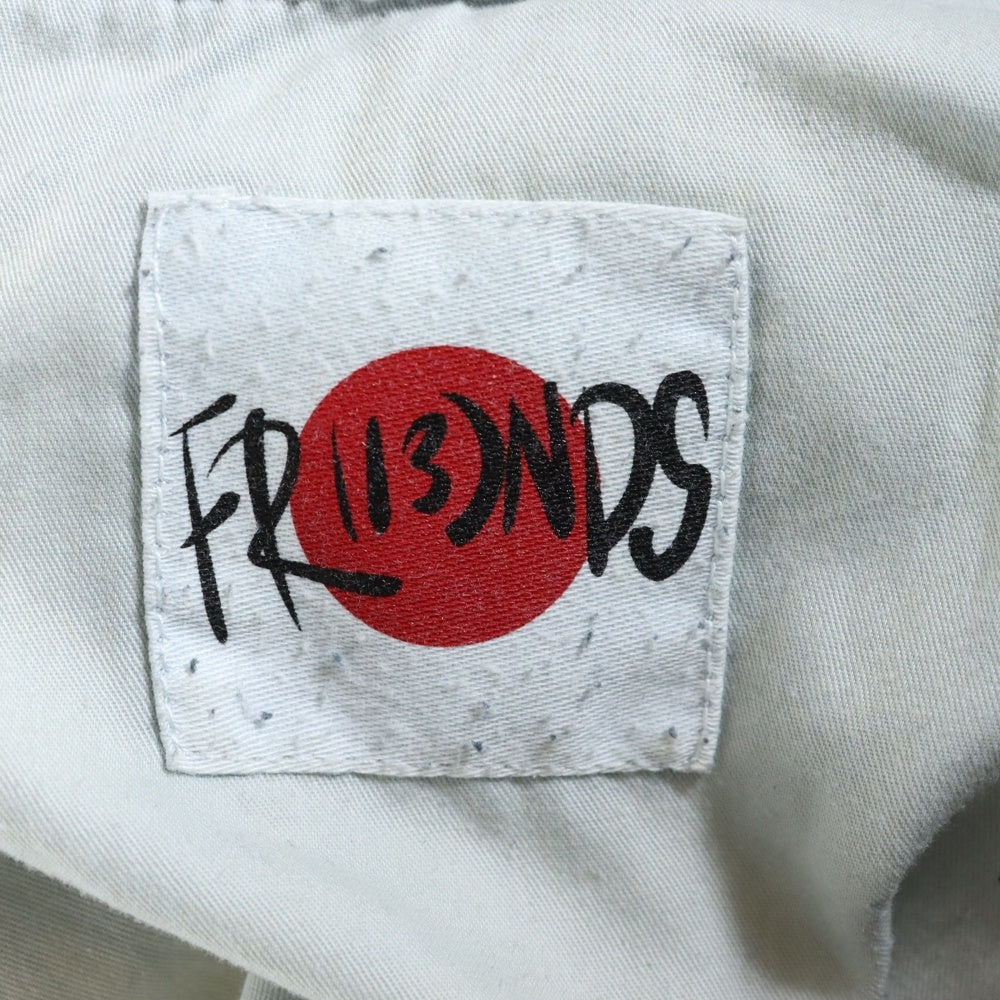 FR(13)NDS(フレンズ) 23AW HDKダメージ ワイド デニムパンツ インディゴ 23A-PTL071-RF