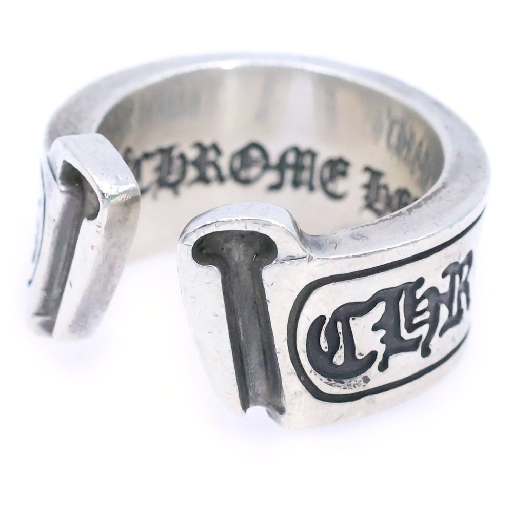 CHROME HEARTS(クロムハーツ) LG SCROLL LABEL ラージスクロールラベル リング シルバーBCA383