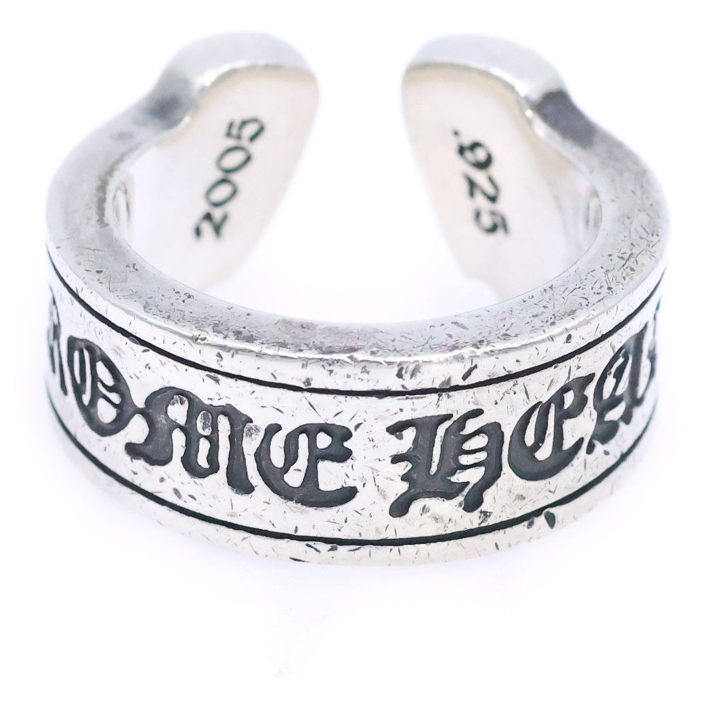 CHROME HEARTS(クロムハーツ) LG SCROLL LABEL ラージスクロールラベル リング シルバーBCA383