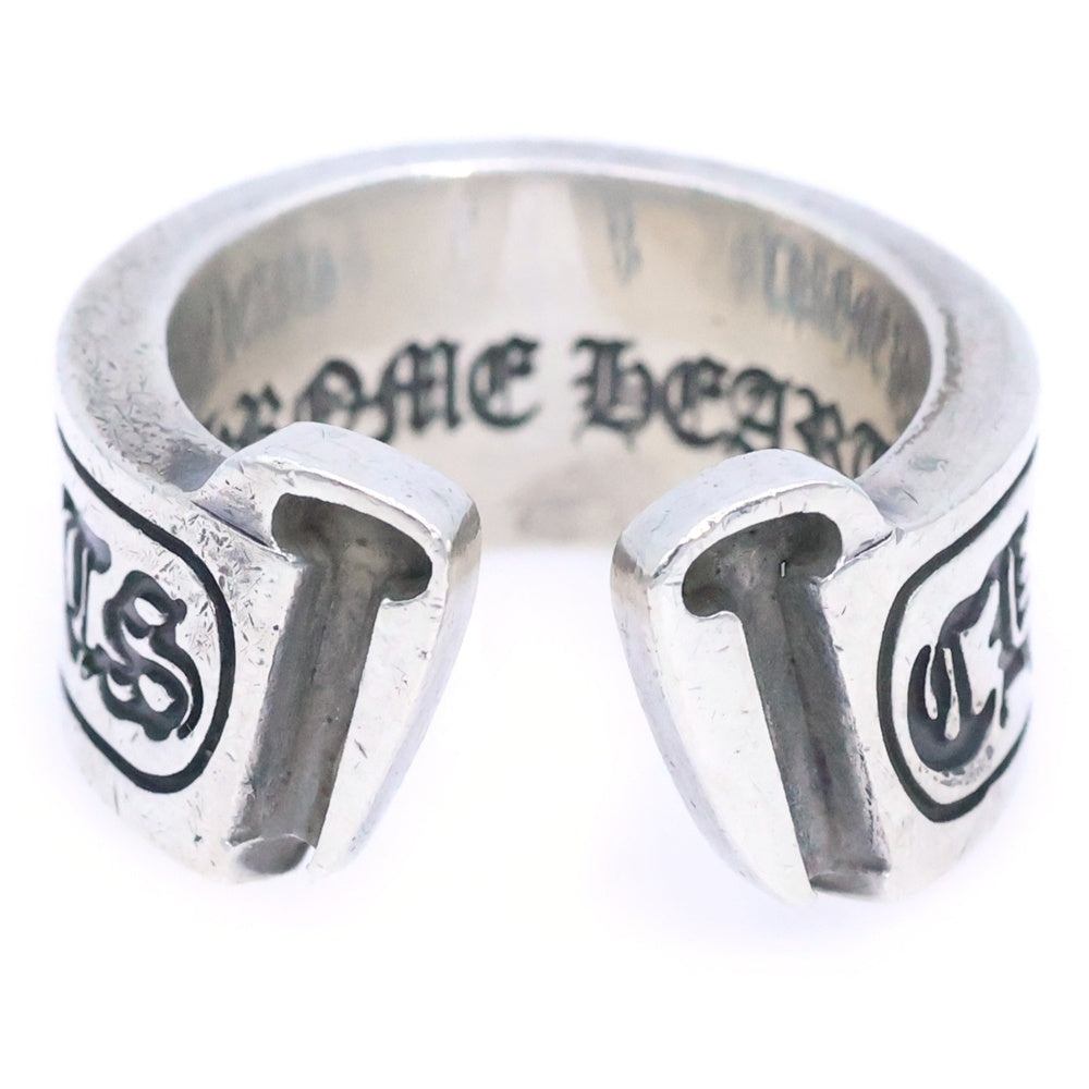 CHROME HEARTS(クロムハーツ) LG SCROLL LABEL ラージスクロールラベル リング シルバーBCA383