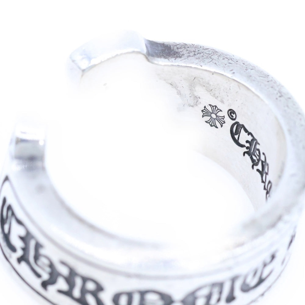 CHROME HEARTS(クロムハーツ) LG SCROLL LABEL ラージスクロールラベル リング シルバーBCA383